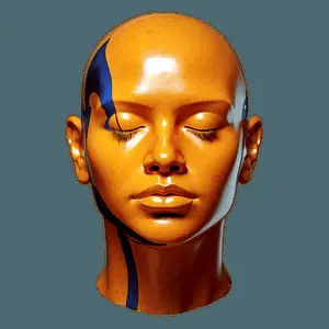 Abstract Head Art PNG gad85