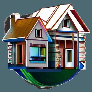 Abstract House Icon PNG 16