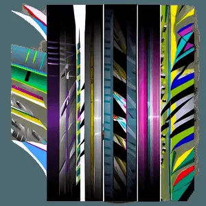 Abstract Lines Graphic Design PNG mhu73