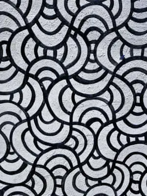  Abstract Monochrome Geometric Pattern 