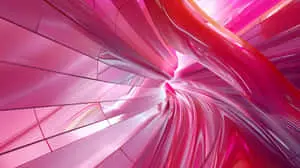 Abstract Pink Tunnel3 D Render