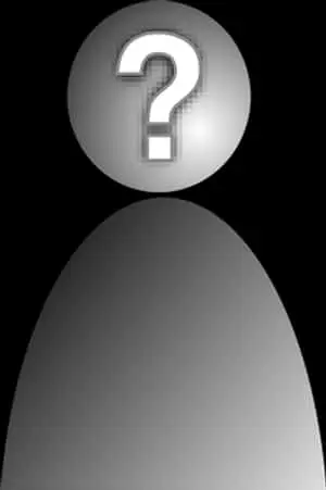 Abstract Question Mark Graphic