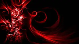 Abstract Red And Black Phone