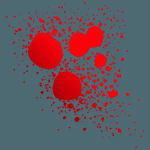 Abstract Red Splatter Pattern