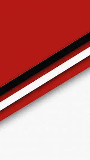 Abstract Red Stripe Design