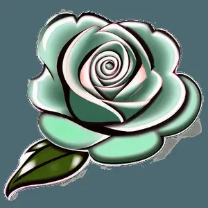 Abstract Rose Clipart PNG 24