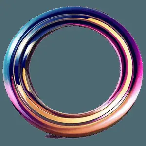 Abstract Round Frame PNG 54