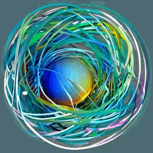 Abstract Scribbles Art PNG eqs29