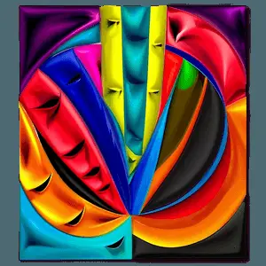 Abstract Shapes Artwork PNG vbq82