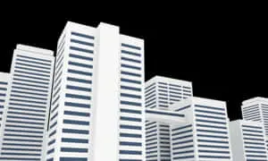 Abstract Skyscrapers Graphic
