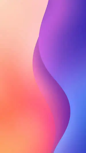Abstract Soft Gradient Curves Pink and Purple 