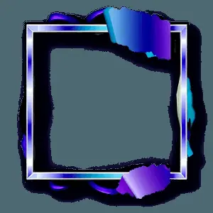 Abstract Square Frame PNG mfj83