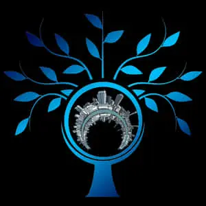 Abstract Technology Tree Concept