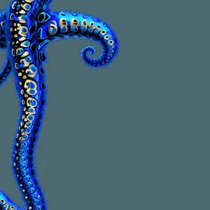 Abstract Tentacle Pattern PNG 05262024