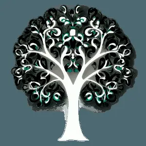 Abstract Tree Outline PNG 52