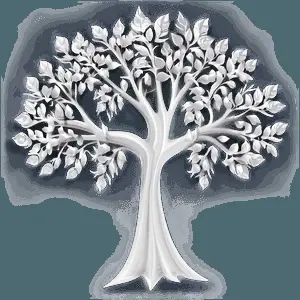 Abstract White Tree Picture PNG rsx