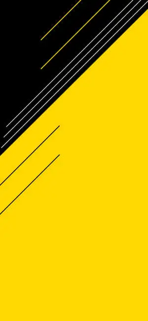 Abstract Yellowand Black Design