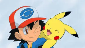 Adorable Ash And Pikachu 4K