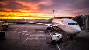 Aeroplane In Airport Pictures