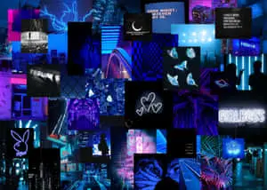 Blue Aesthetic Collage 