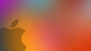 Apple 4k Ultra HD Holographic Texture