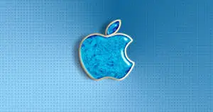 Apple 4k Ultra HD Sapphire Logo