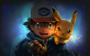 Ash And Pikachu 4K Portrait