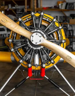 Aviation Monoplane Propeller Engine