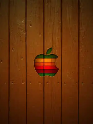 Carved Apple Logo Awesome iPad