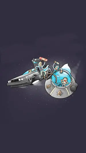 Back To The Future Vs. Rick And Morty