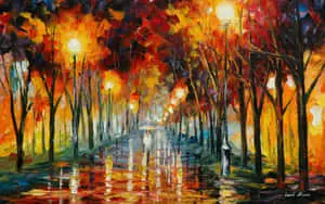 Enjoy the beauty of this stunning abstract piece of art. 