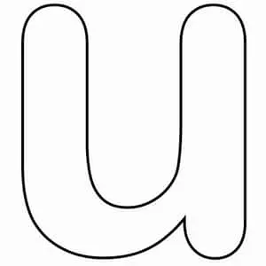 Dramatic Black and White Lettering Abstract