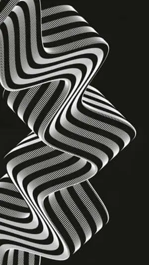 Stripes Abstract Black And White Pattern