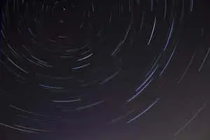 An abstract space of black and white