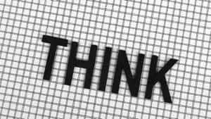 Inspirational Black and White Word Art