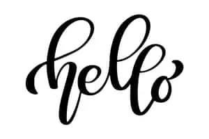 Inspirational "Black and White" Typography on a Grayscale Background