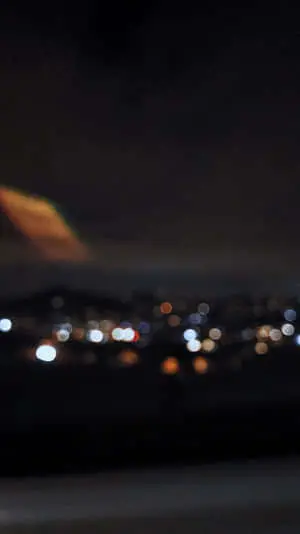 Abstract Shapes In Black Blur