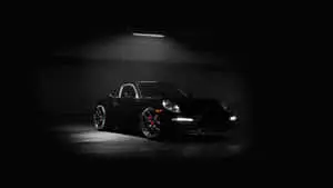 Black Car 4k Porsche 911
