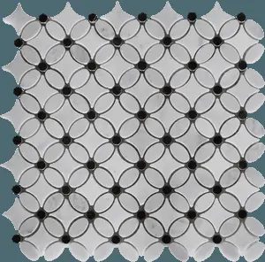 Blackand White Geometric Pattern
