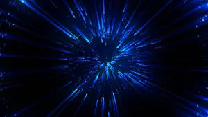 Blue 4K Warp Background