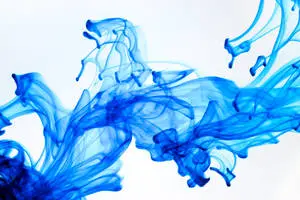 Blue Abstract Fluid Smoke