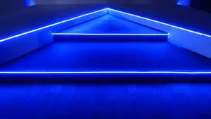 Stunning Blue Light Emitting 4k LED Display