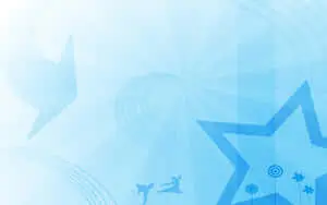 Vibrant Blue Abstract