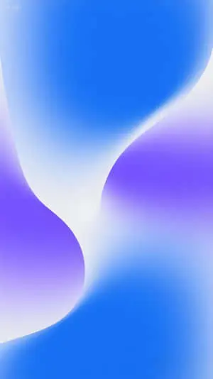 Blue & Purple Fantasy: Minimalist Abstract Gradient Wallpaper