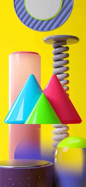 Blue, Red, And Green Prisms Samsung M31