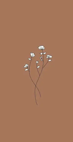 Embracing Simplicity with Elegant Brown Minimalism