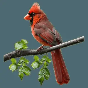 Cardinal in Nature PNG 05242024
