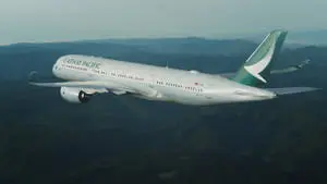Cathay Pacific Mountainous Region