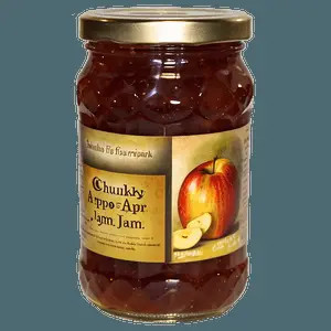 Chunky Apple Jam PNG hgf9