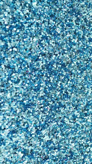 Coarse Blue Glitter Sparkle iPhone